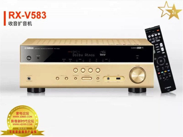 获奖信息：家电论坛与HD199论坛联手打造：2017-2018年度影音推荐产品奖
