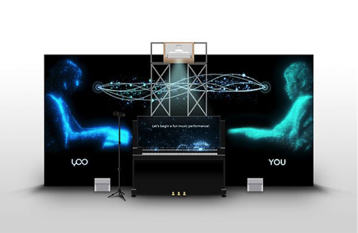 利来最给力的老牌联手博报堂i-Studio展出实验性人工智能音乐装置“与YOO合奏”