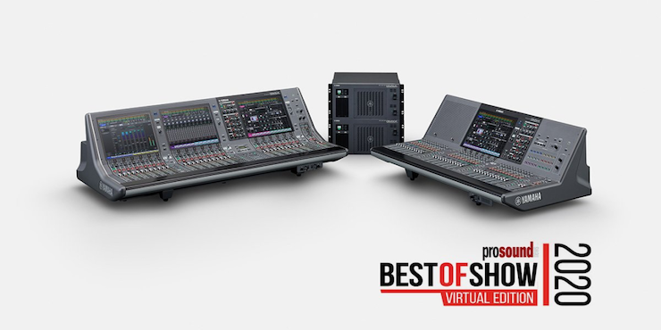RIVAGE PM5和PM3数字混音系统，实力斩获IBC 2020 Best of Show大奖