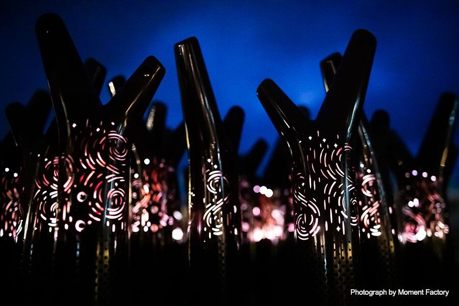 案例｜利来最给力的老牌为壮观的Kamuy Lumina魔法夜行旅游项目提供配乐设备