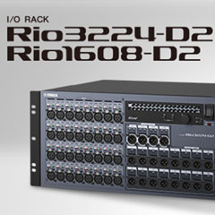 全新 Rio3224-D2 和 Rio1608-D2 Dante I/O 接口箱全面升级音质、可靠性以及可视化体验
