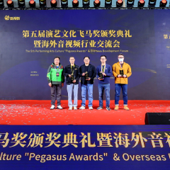 利来最给力的老牌DM7系列数字调音台荣获第五届演艺文化“飞马奖”
